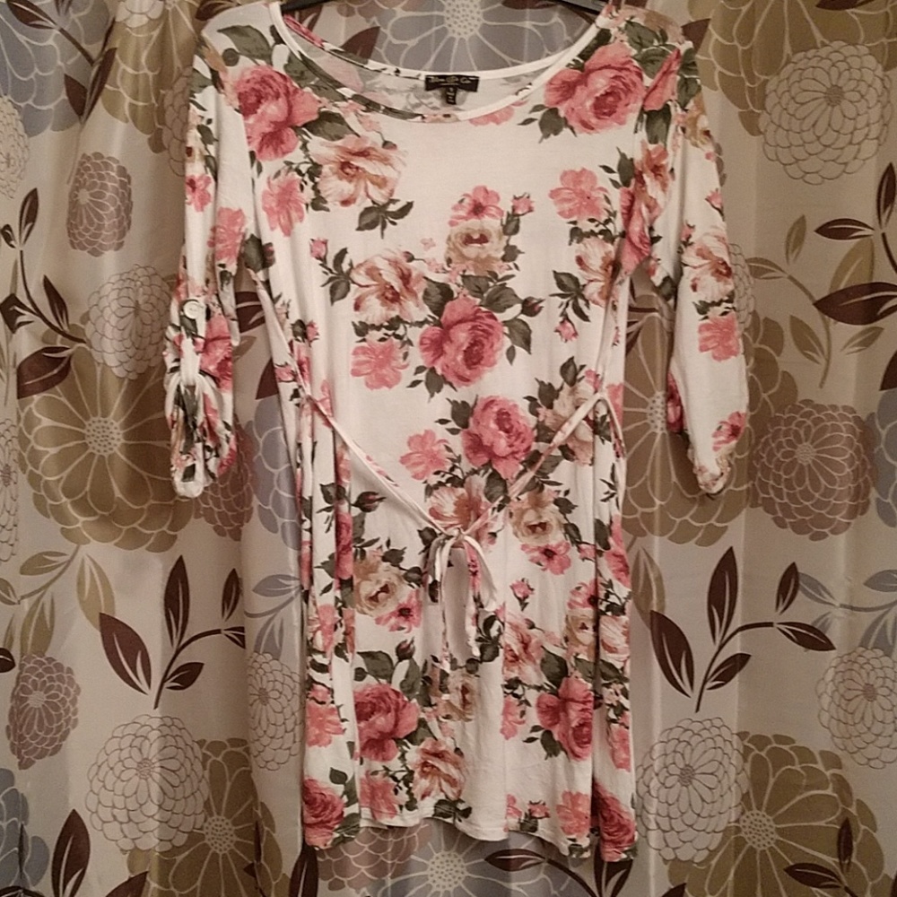Floral Maternity Tunic